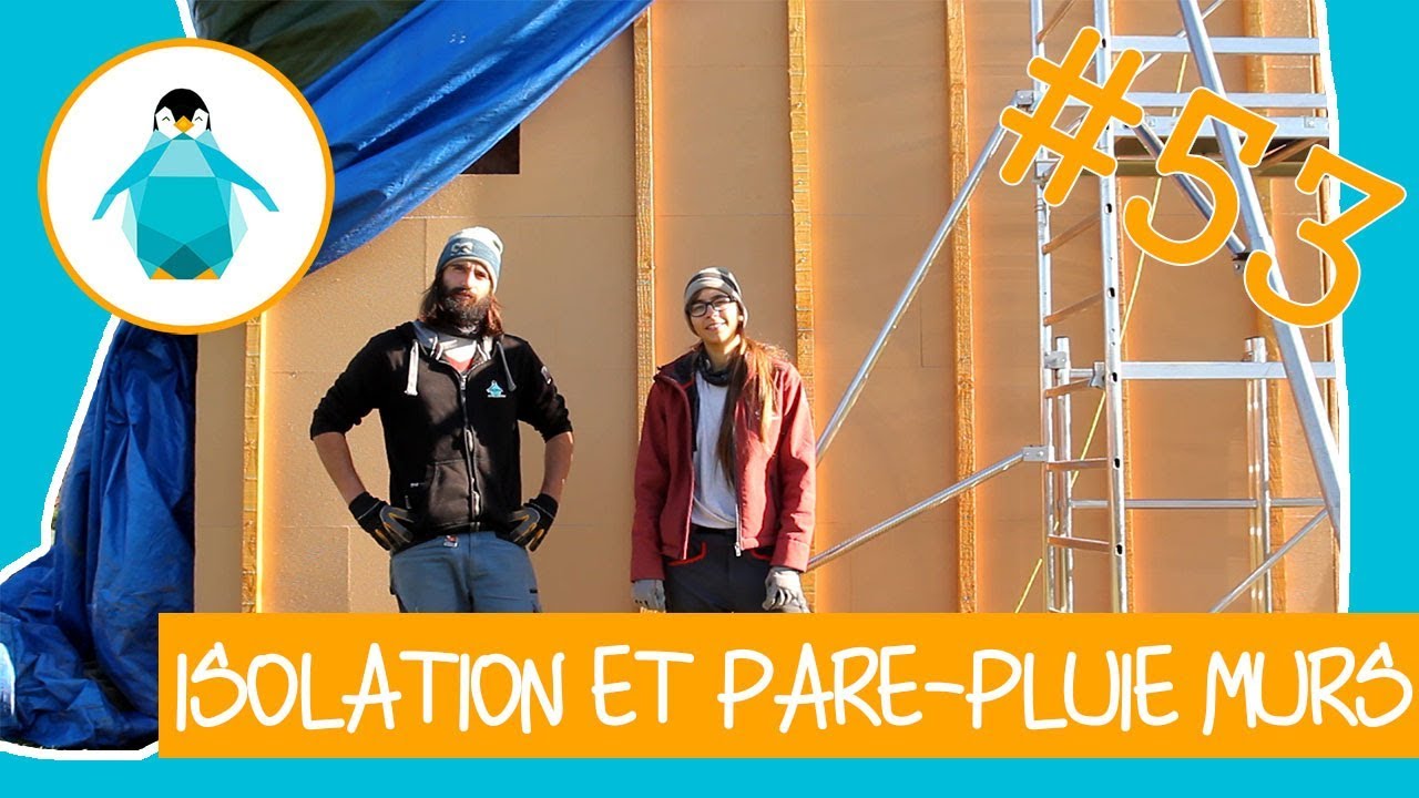 Isolation en fibre de bois et pare pluie rigide - LPMDP#53