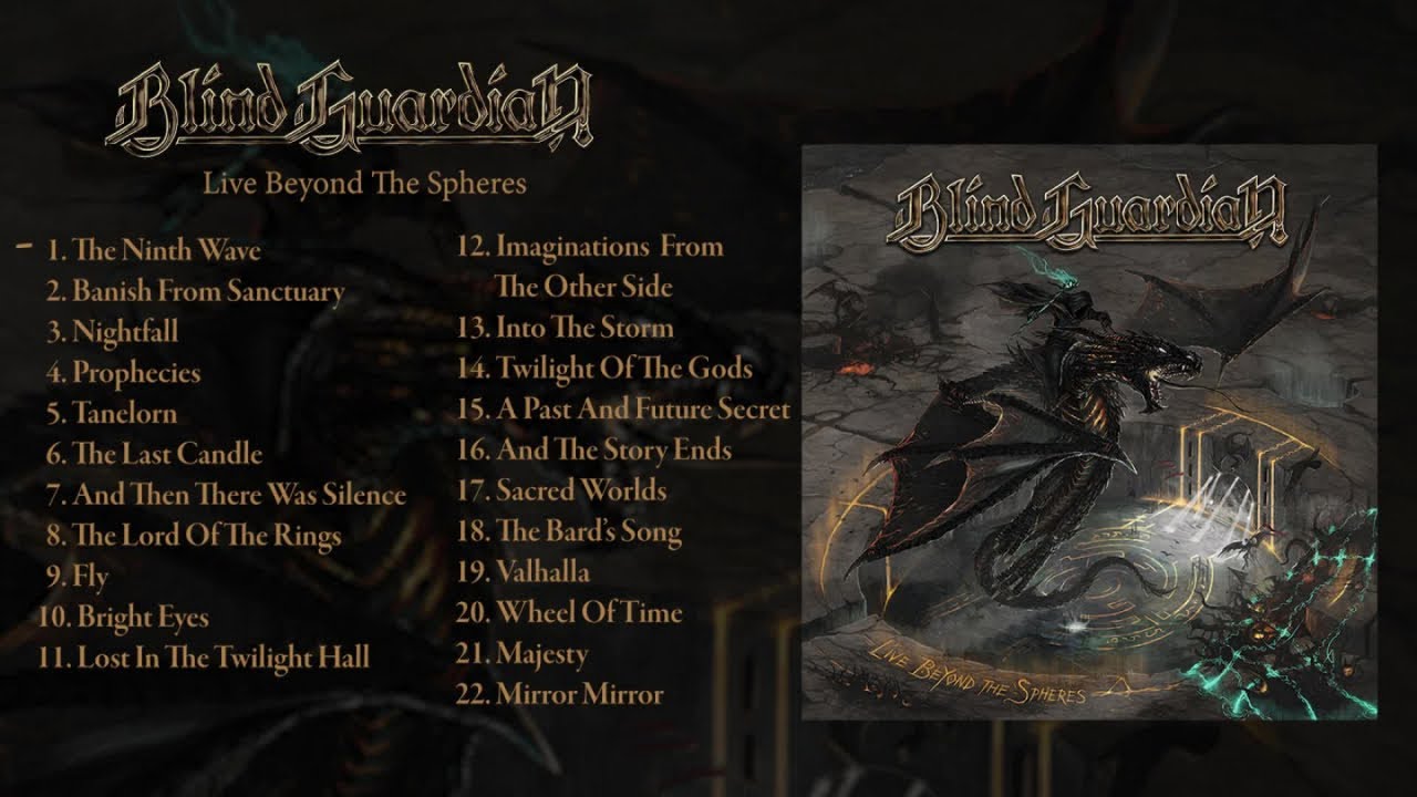 BLIND GUARDIAN - Live Beyond The Spheres (OFFICIAL FULL ALBUM STREAM)