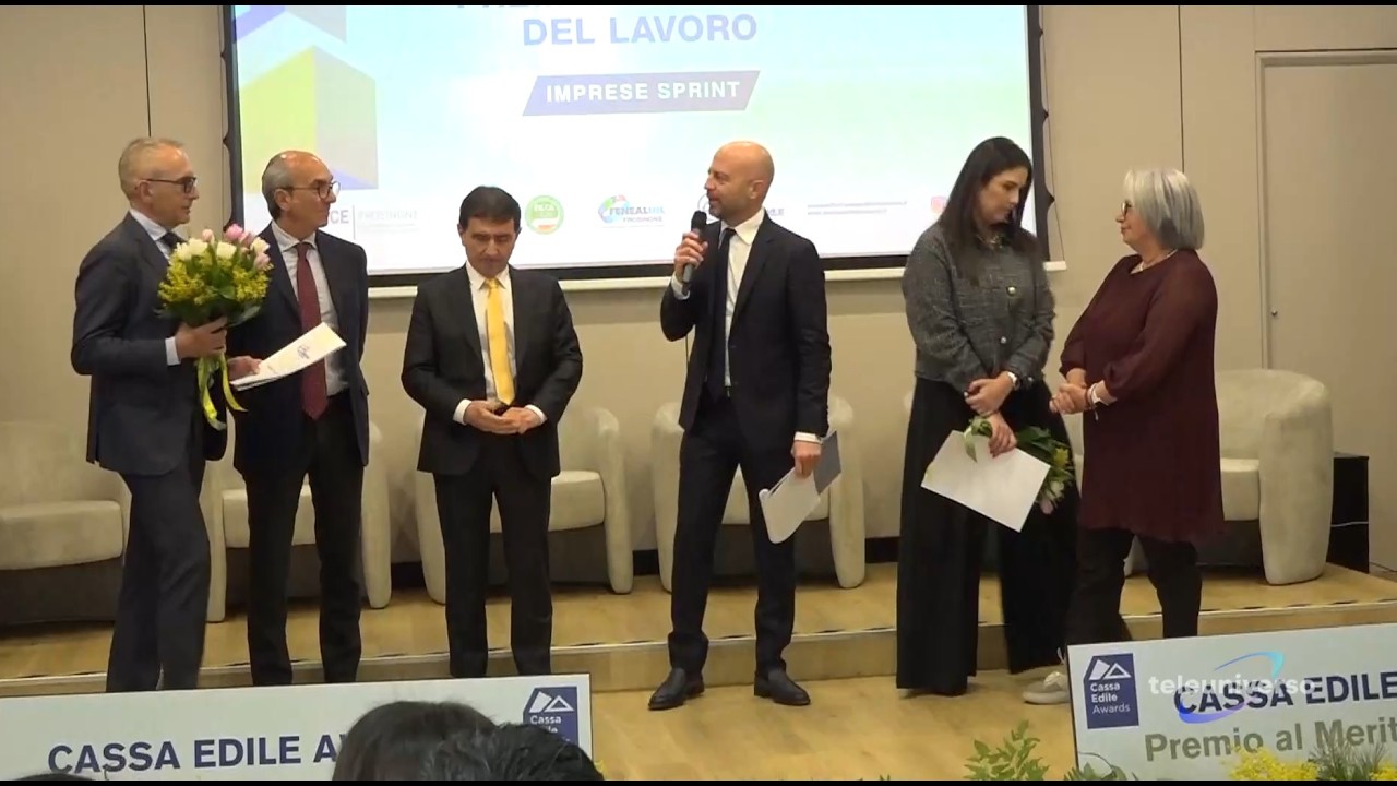 FROSINONE: Cassa Edile Awards del 07-03-2026