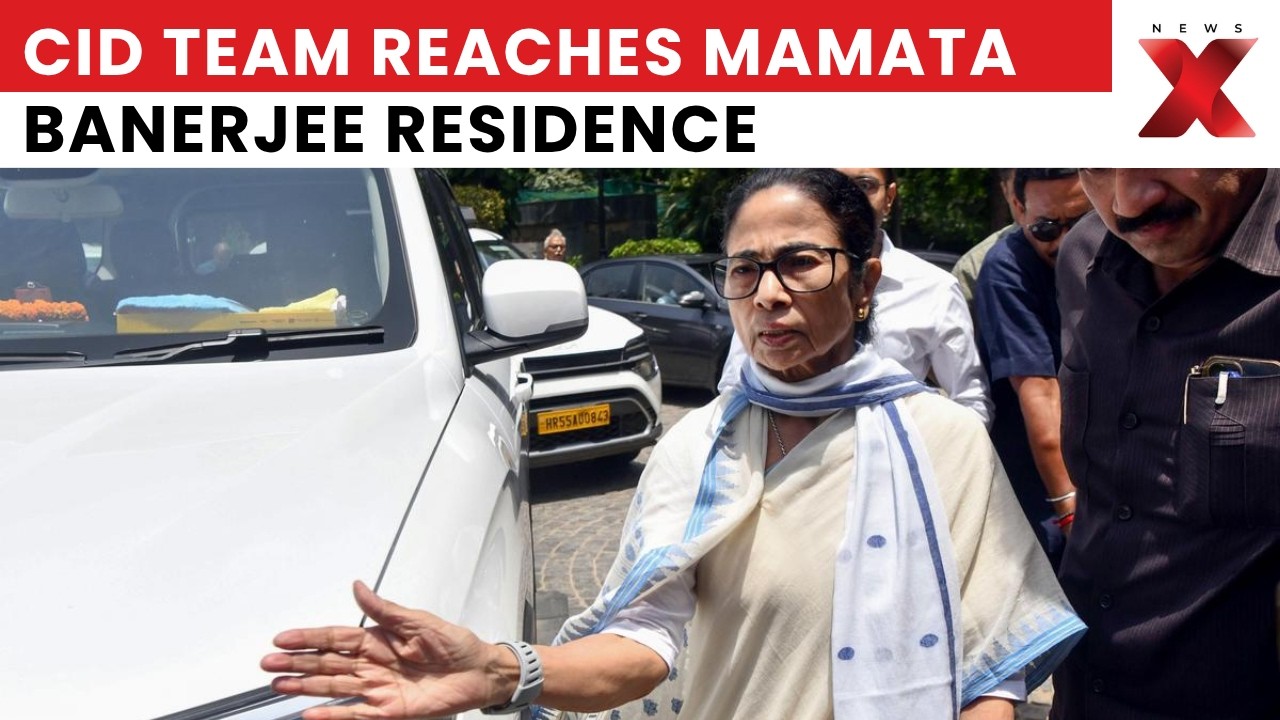 CID Team Reaches Mamata Banerjee Residence In Alleged Forged Signature Investigation | NewsX