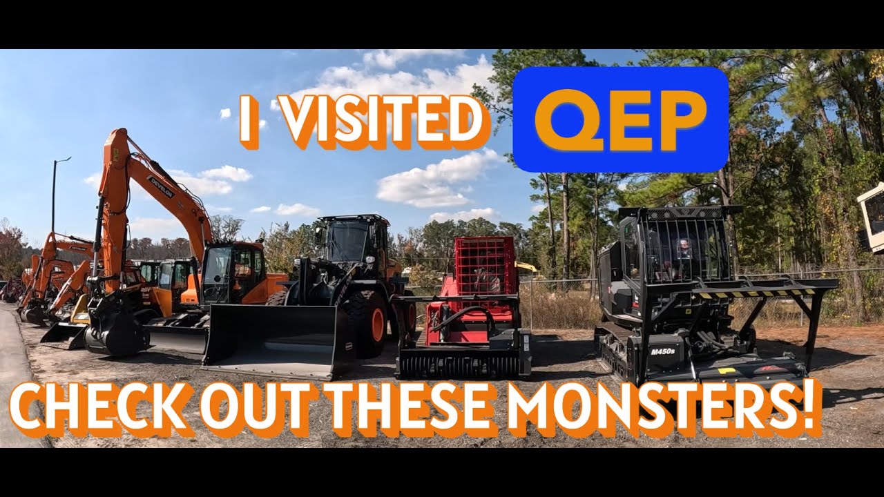 I MEET WITH RYLEE MCKENZIE OF QUALITY EQUIPMENT AND PARTS, A FAMIILY OWNED FORESTRY EQUIP DEALER!
