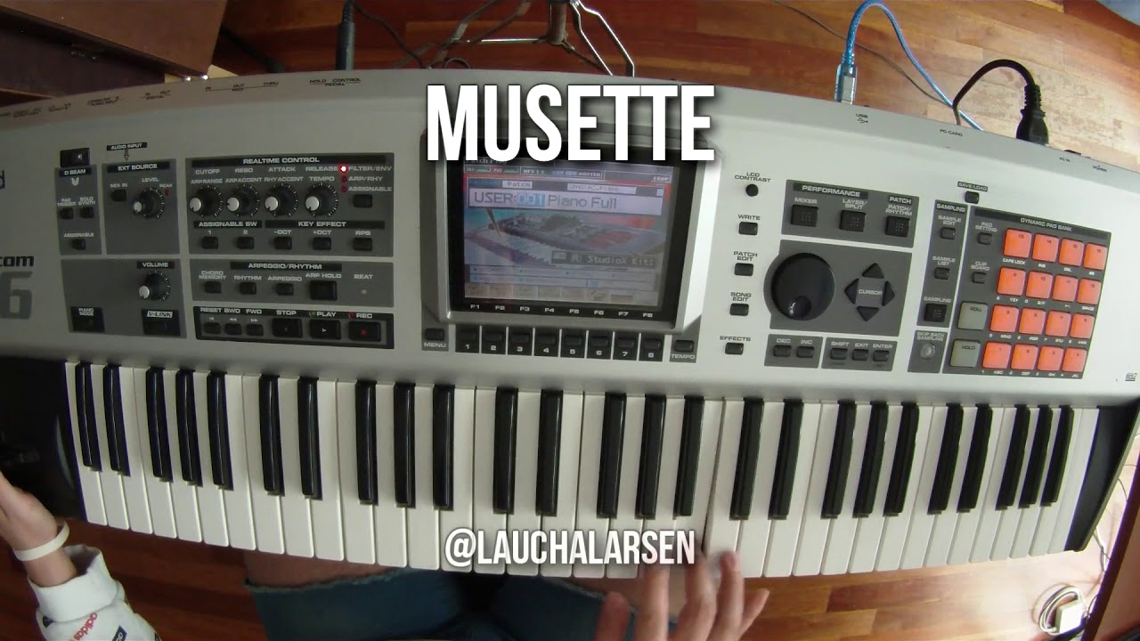 KORG NS5R para Kontakt | libreria en .NKI @lauchalarsen
