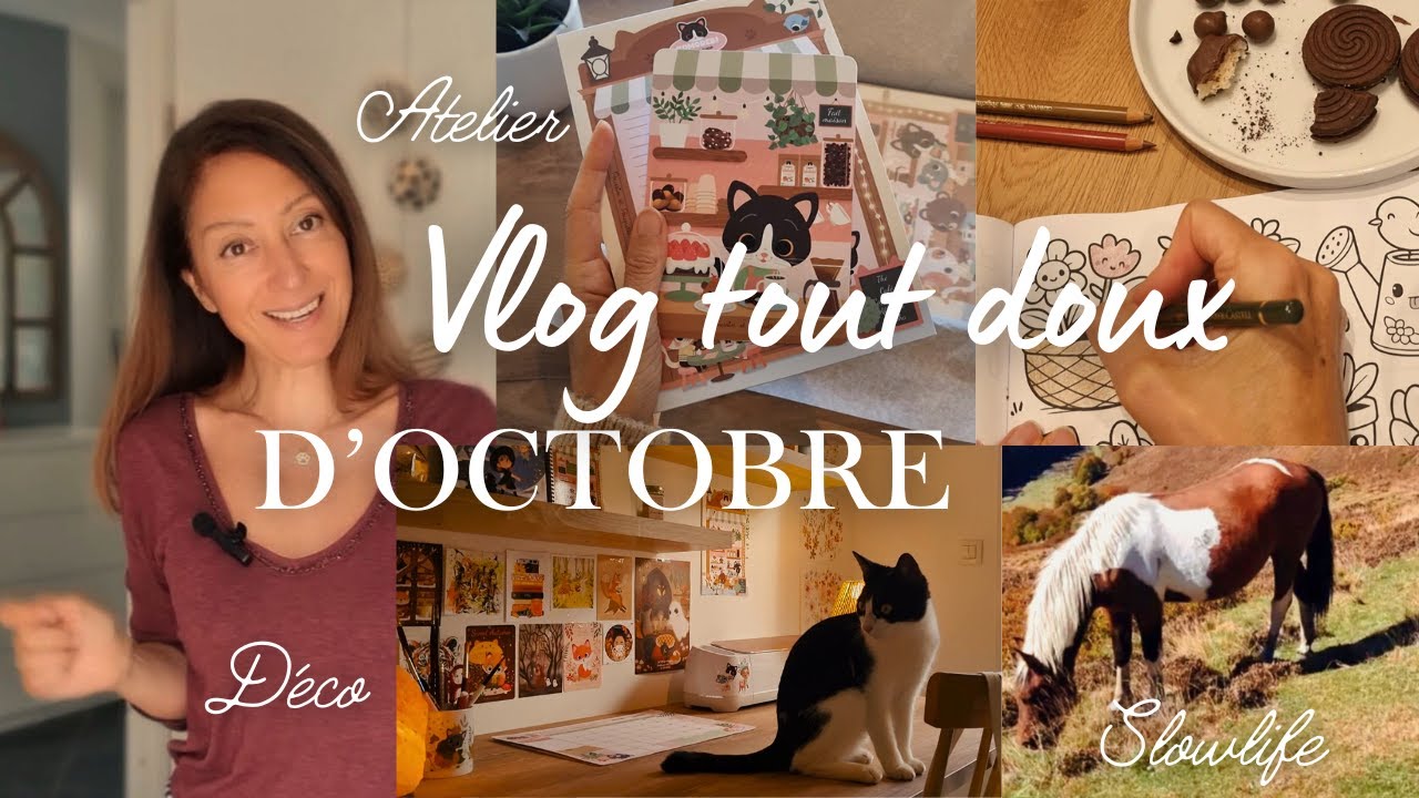 VLOG N°18: Un doux mois d’octobre 🍂 | Commandes, déco bureau & week-end Airbnb cocooning