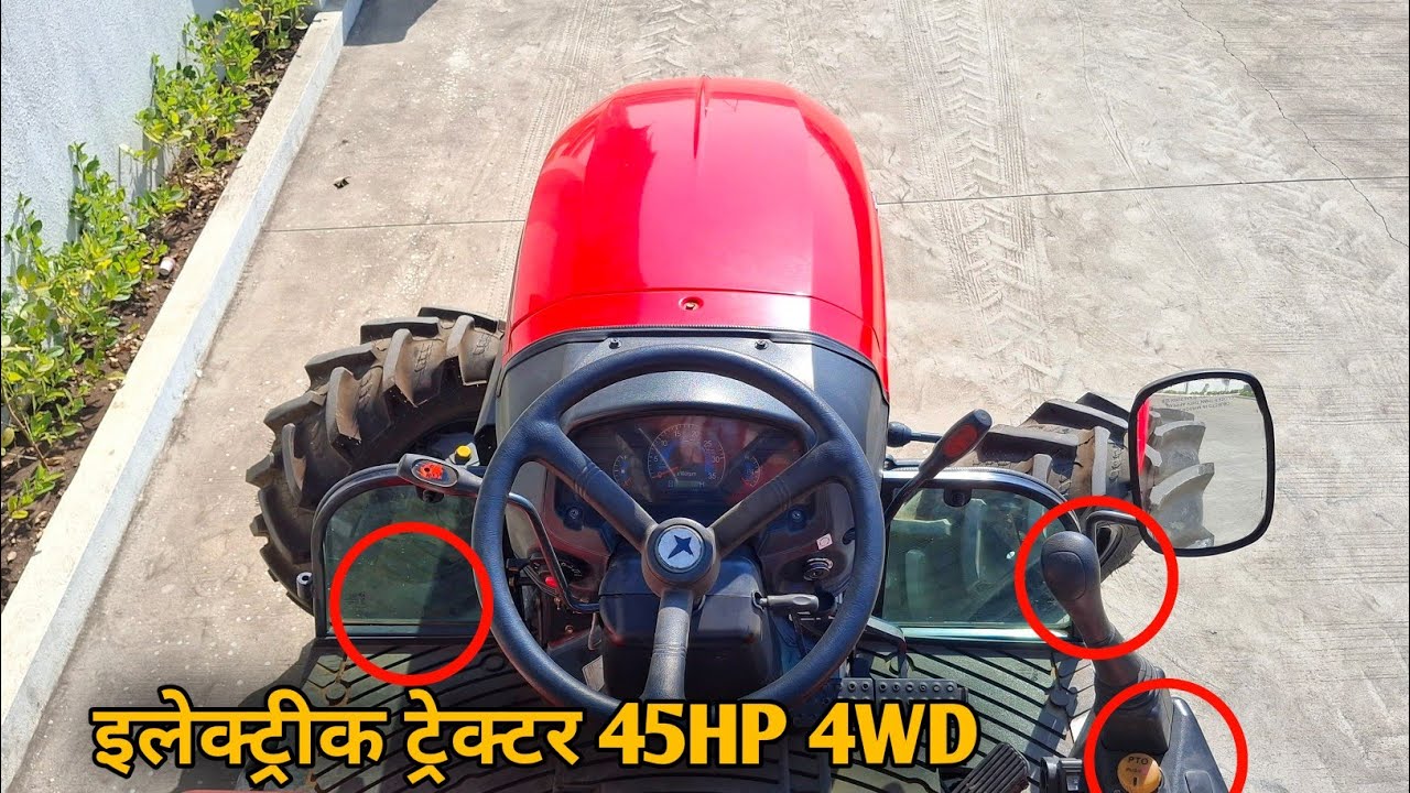 India's first 45HP 4WD electric tractor || tractor future || FUTURE AGRICULTURE ||