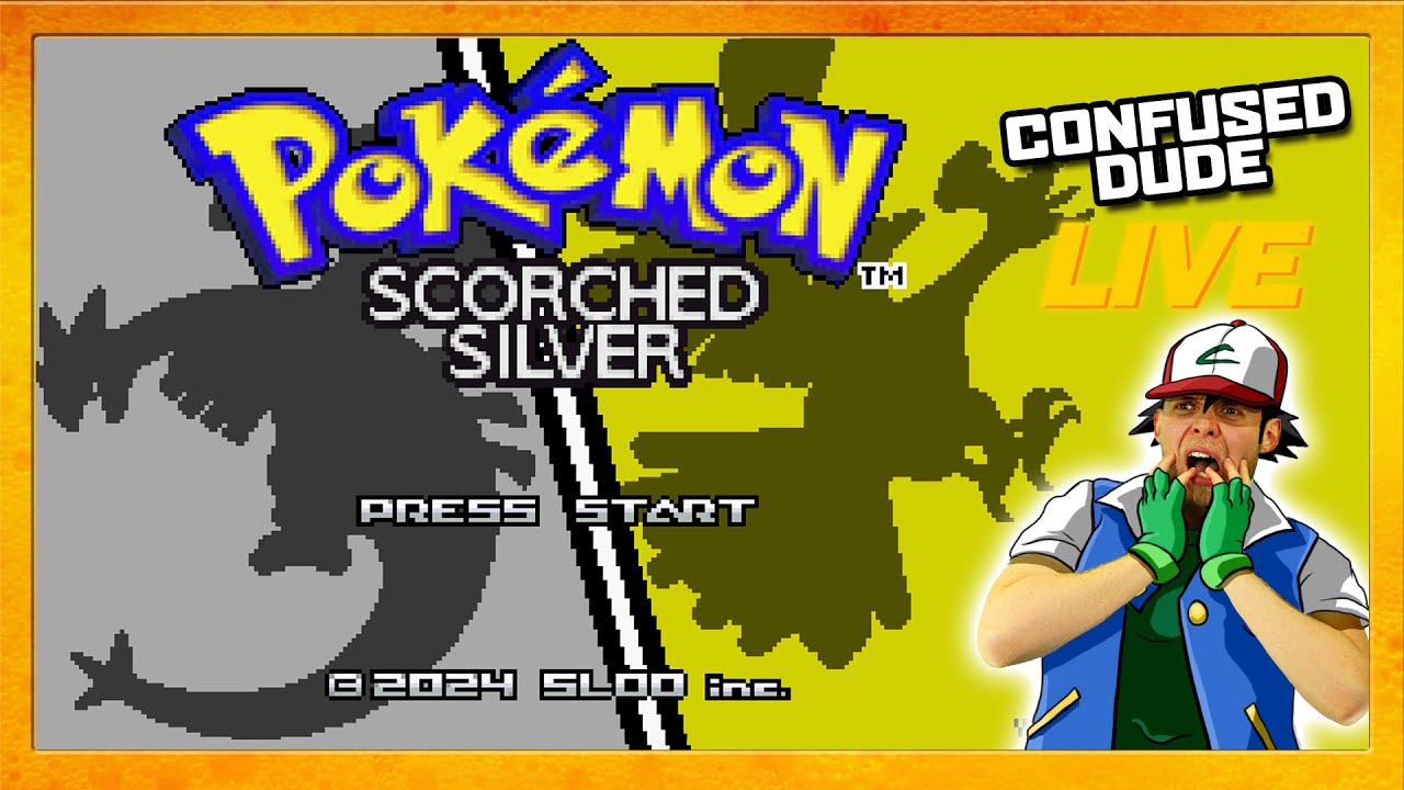 ADVENTURE AWAITS - Pokémon Scorched Silver [Part 1] | Confused_Dude Live!