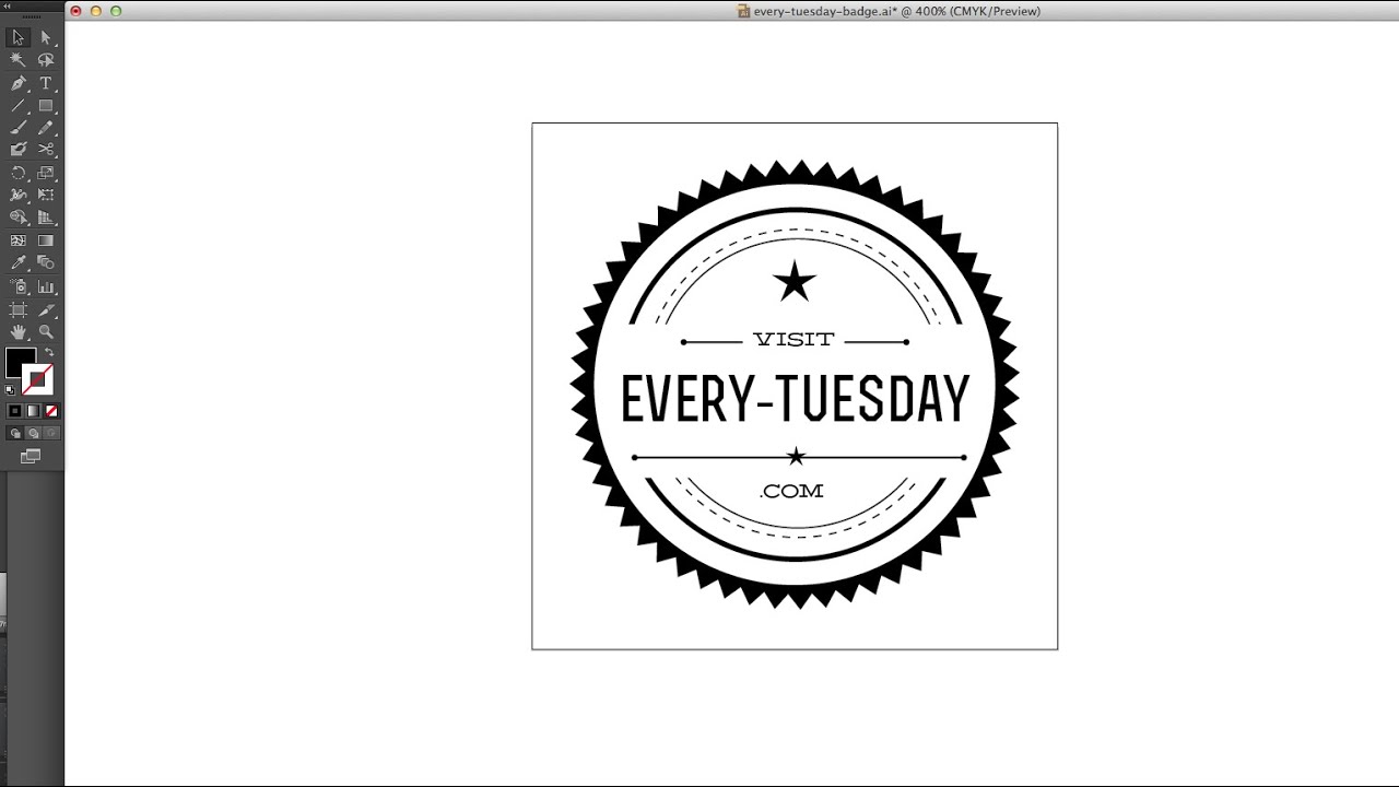 How to Create a Hipster Vector Badge in Illustrator
