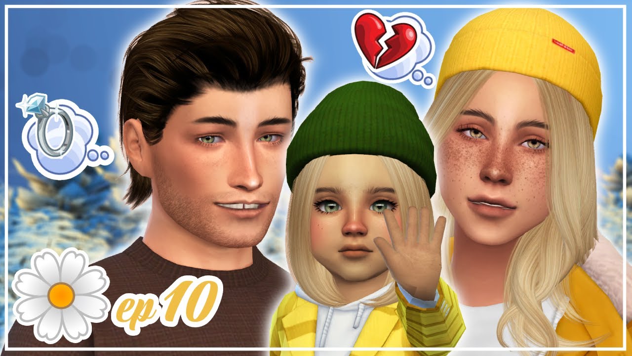 ALONE on valentines day??💕 SIMS IN BLOOM CHALLENGE! 🌼 Daisy #10