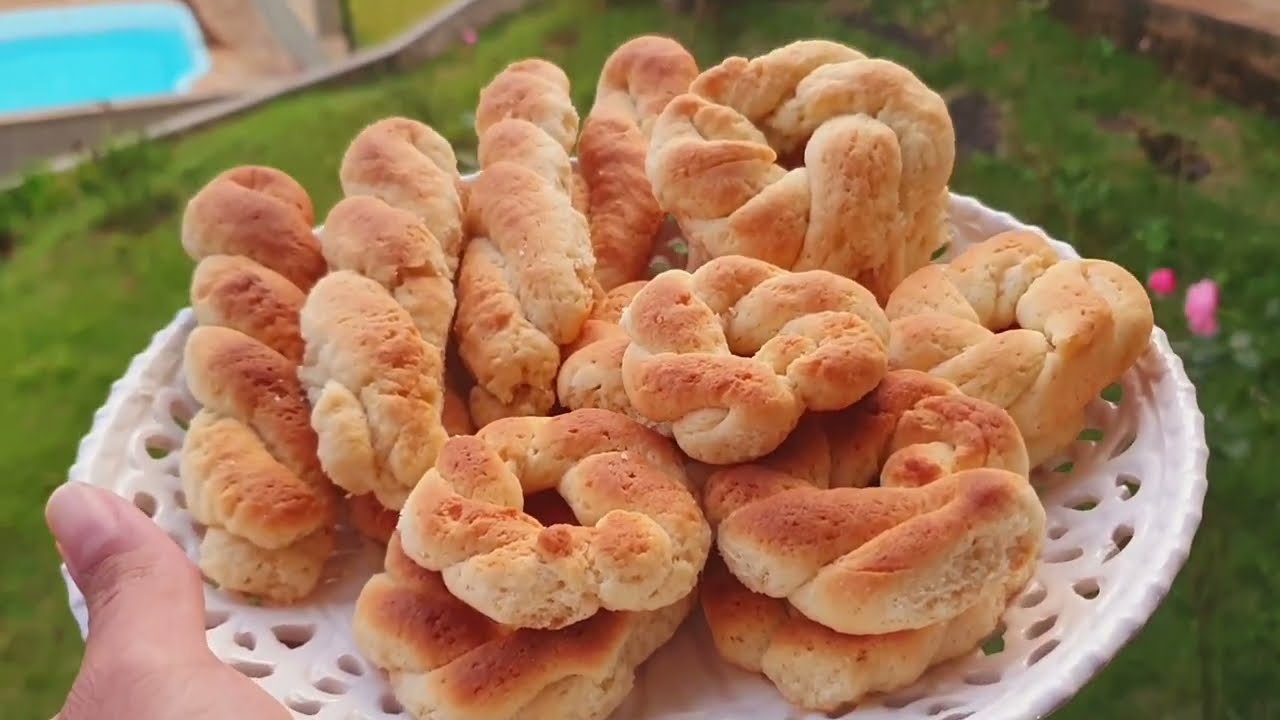 ROSQUINHA DE SAL AMONÍACO | BISCOITO DE AMONÍACO | ROSQUINHA DA ROÇA