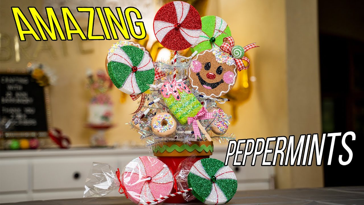 Украшение «Перечная мята» с нуля #CraftWithMe
