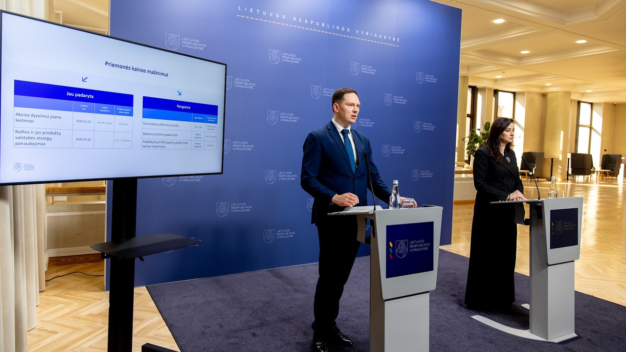 2026-03-19 Vyriausybės spaudos konferencija