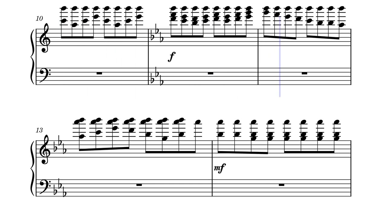 Piano song #1