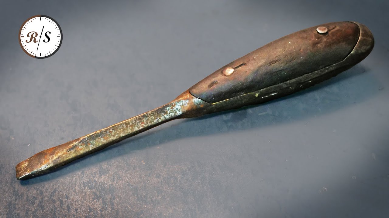 Antique Screwdriver Tool Restoration
