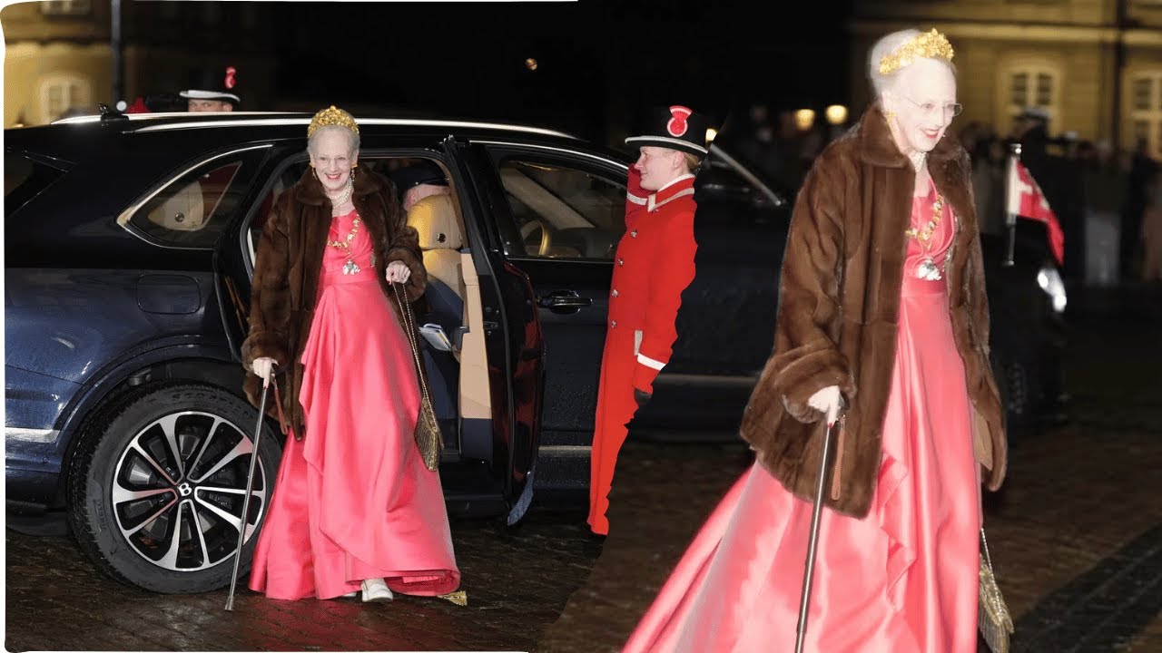 New Year's Court 2026: Arrival of Queen Margrethe.
