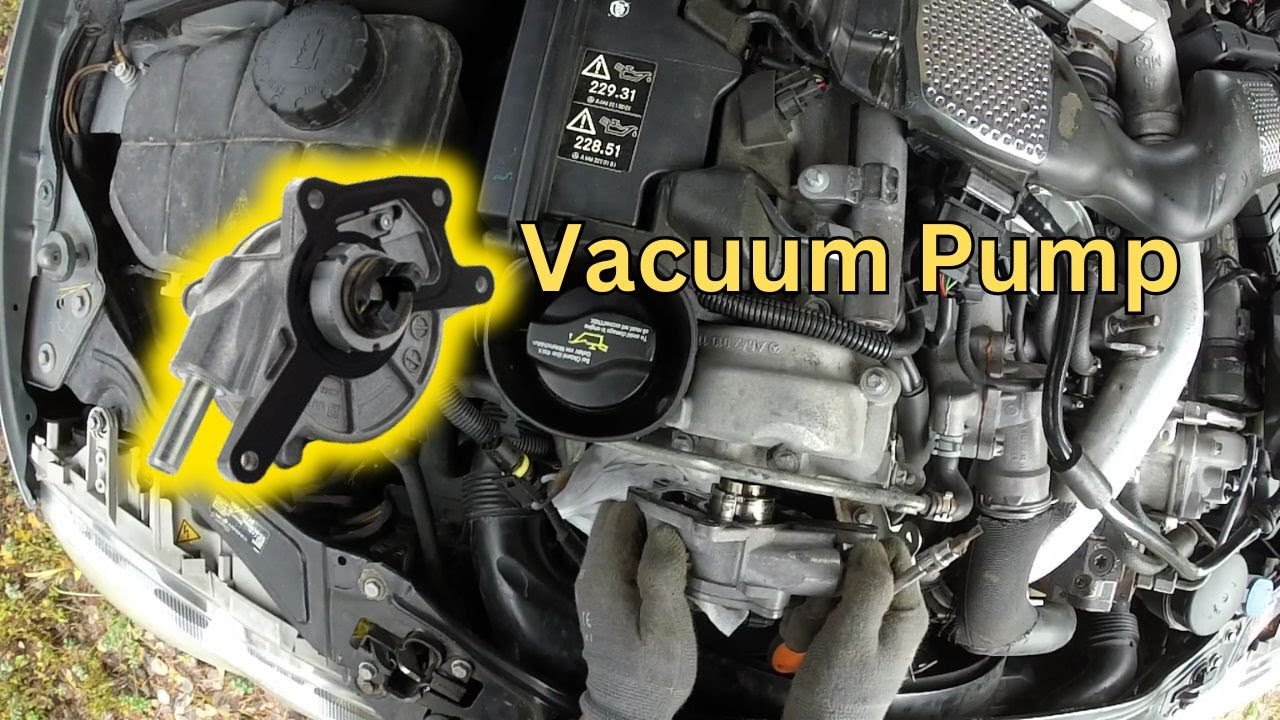 Mercedes 320CDi OM642 Vacuum Pump Removal (280cdi/350cdi)