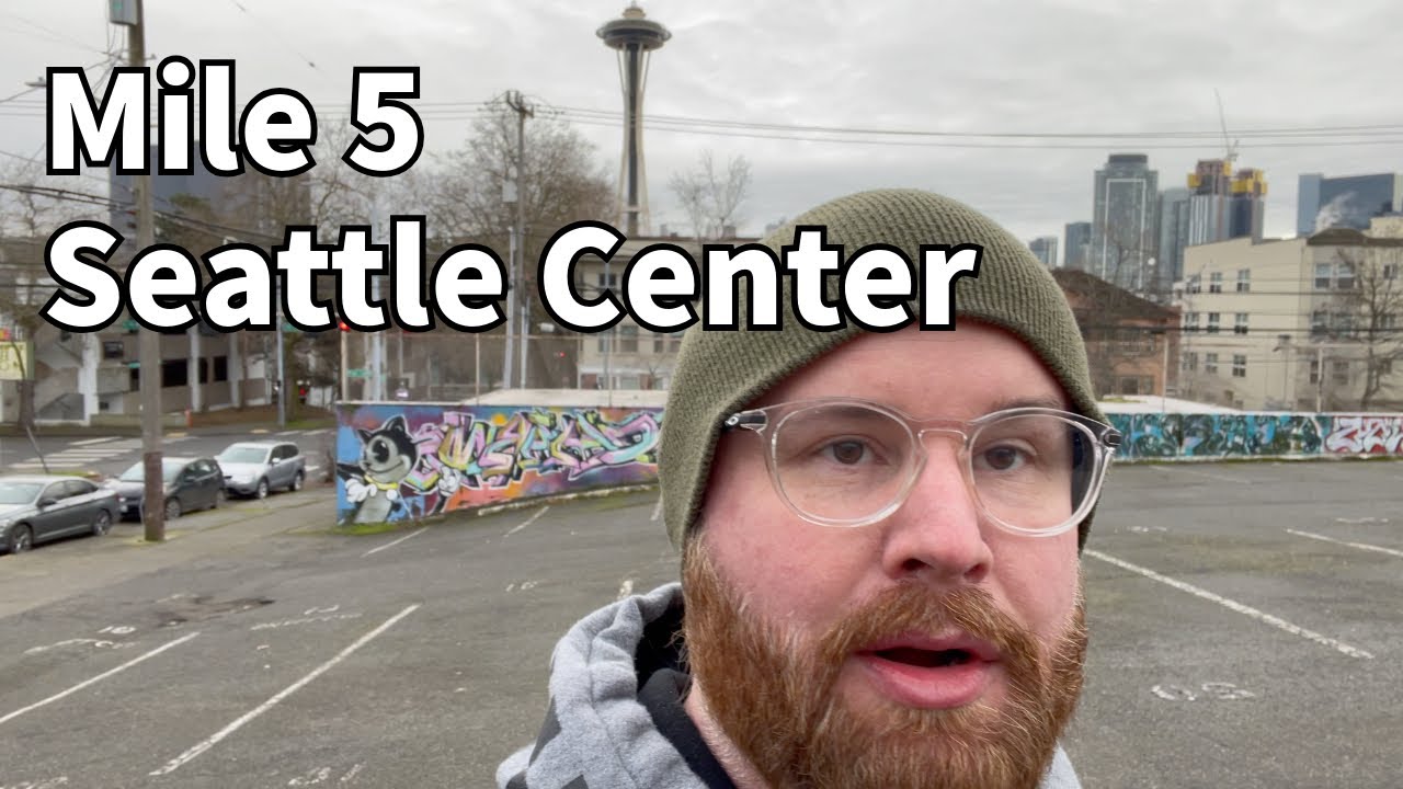 I explored Seattle Center in the Winter time