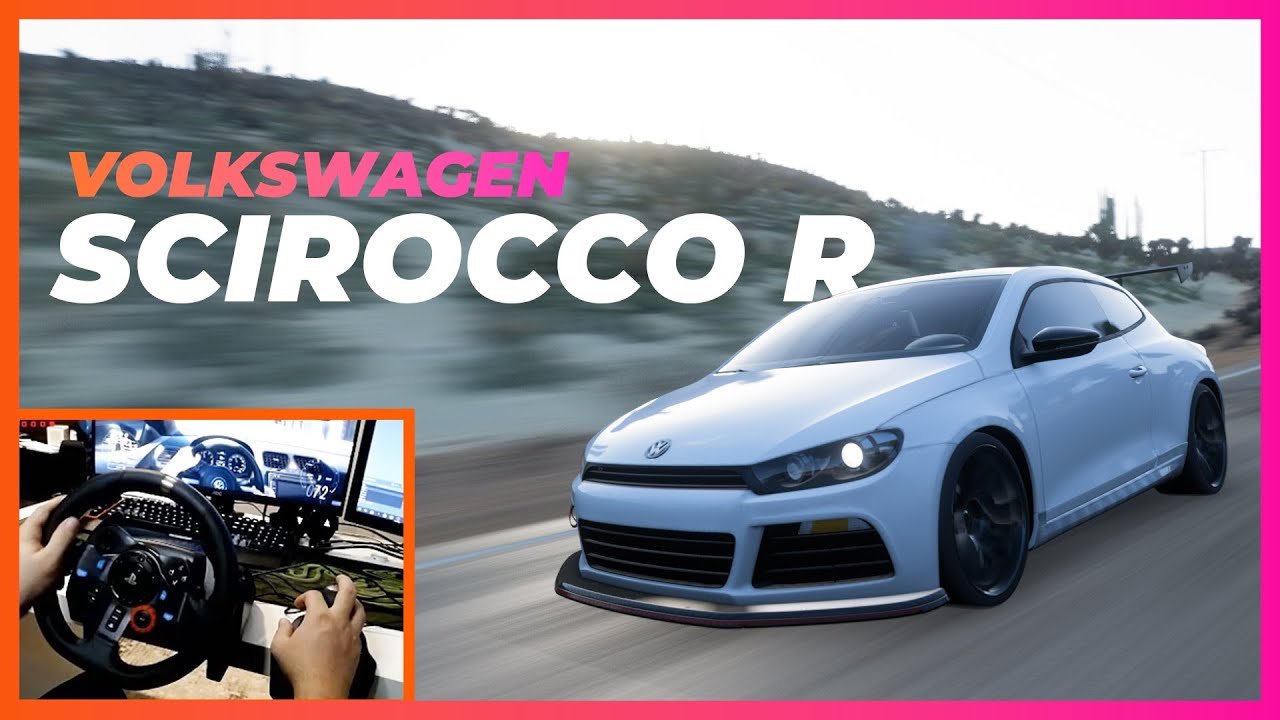 Forza Horizon 5 Gameplay | Volkswagen SCIROCCO R w/ Logitech G29 + Shifter