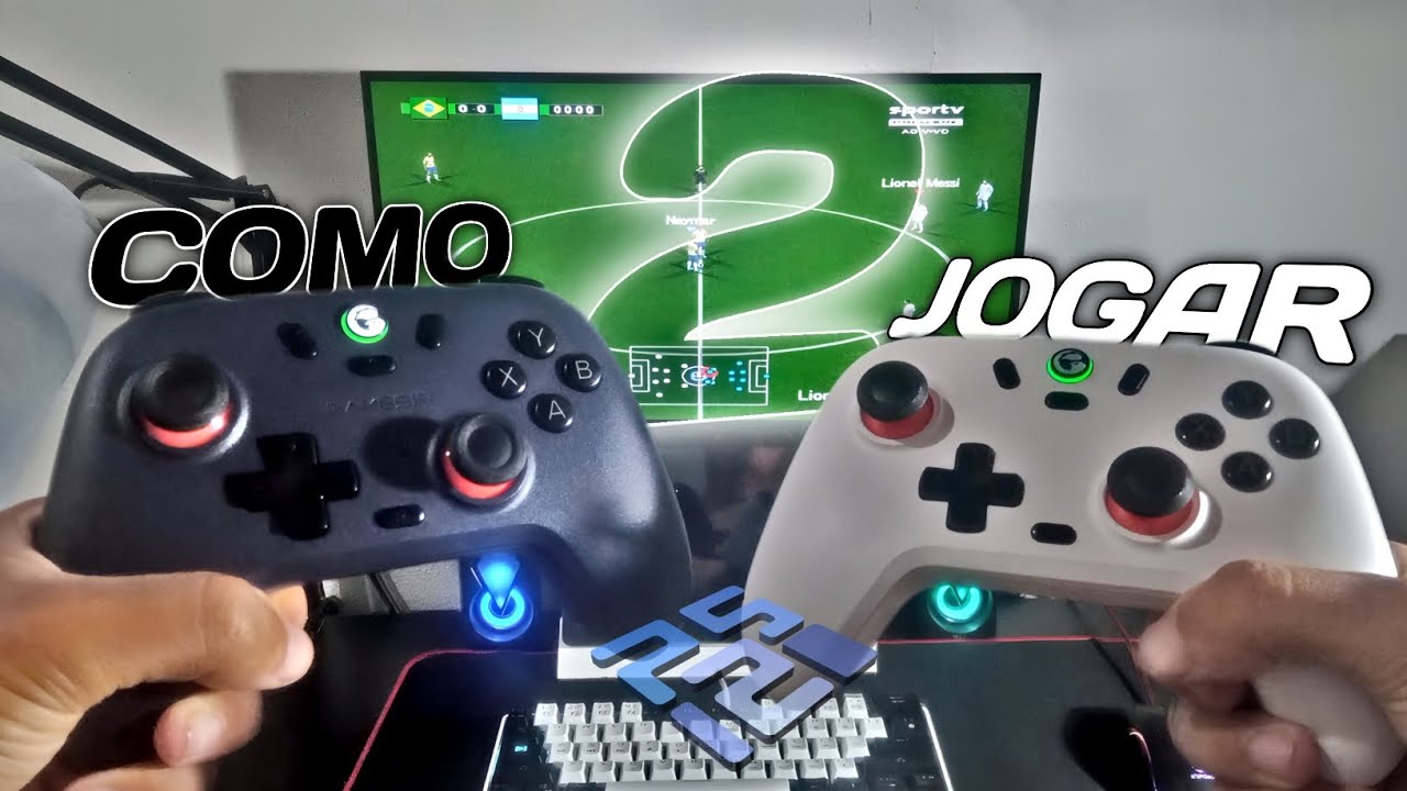 COMO JOGAR JOGOS DO PCSX2 COM DOIS CONTROLES EM 2025