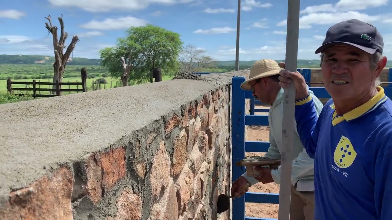 Como construir com PEDRA - Parte 2 - @FazendaCarnaúba