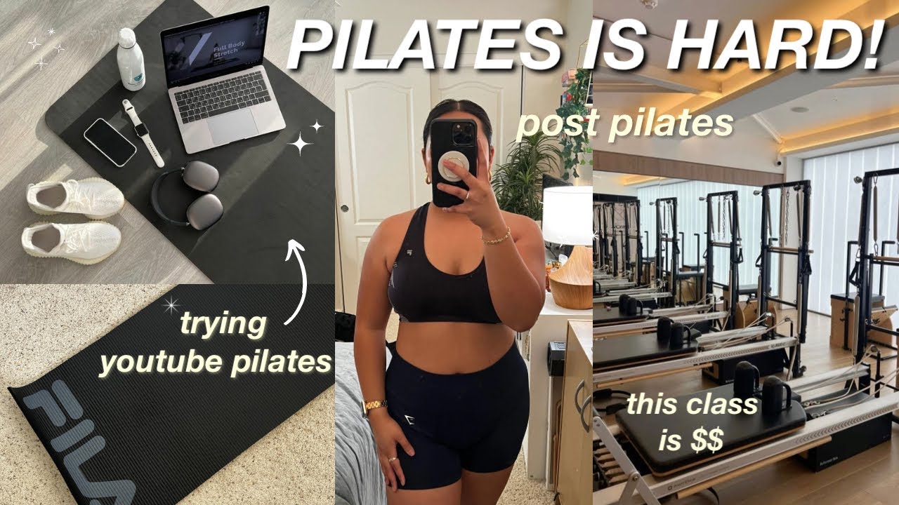 Being a PILATES GIRLY 🎀 IS HARD! … i underestimated these workouts