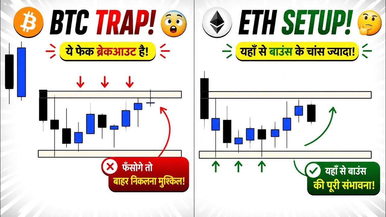 Bitcoin & Ethereum Analysis Today 🚨 | BTC & ETH Next Move & Price Prediction | Crypto Market Update🔥