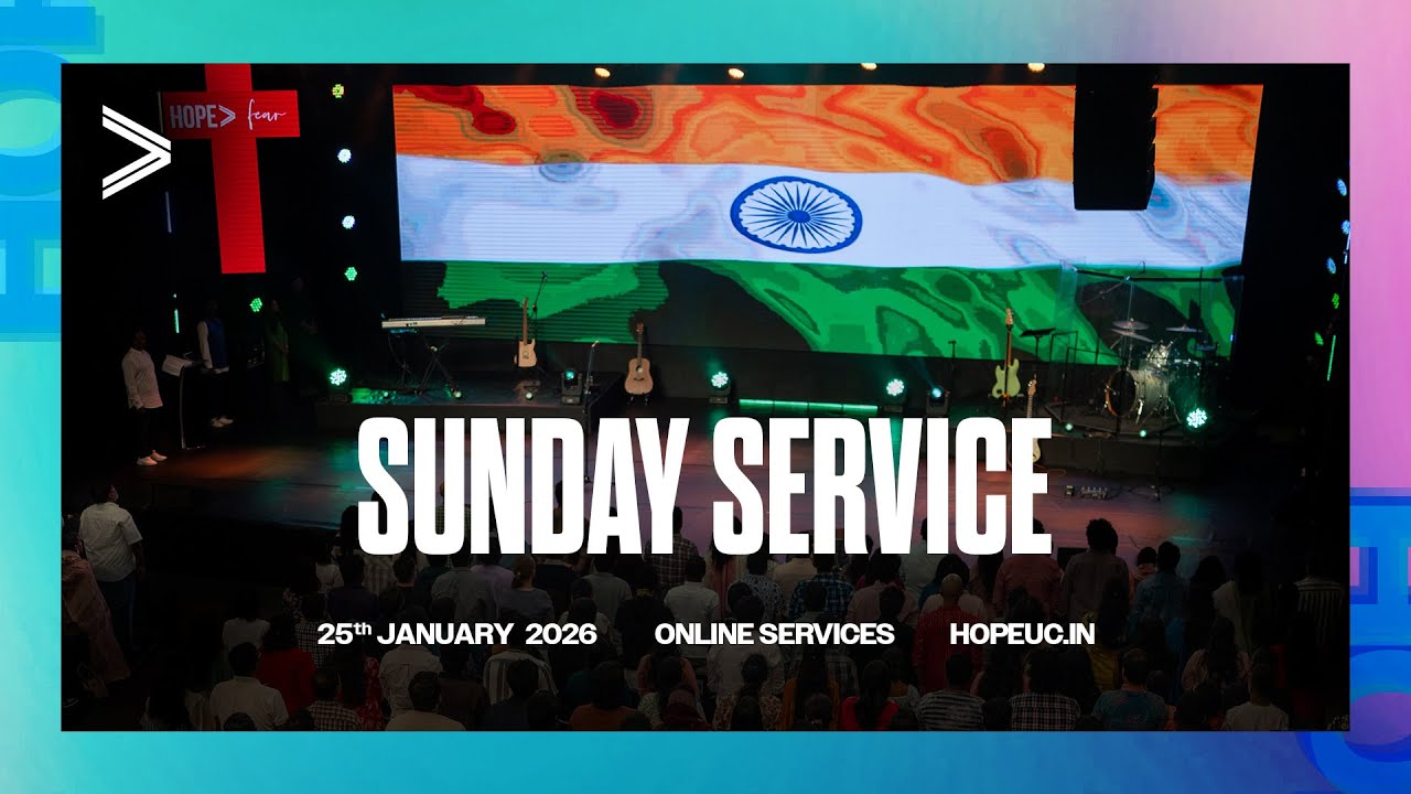 HopeUC India Online Service | 25th January 2026