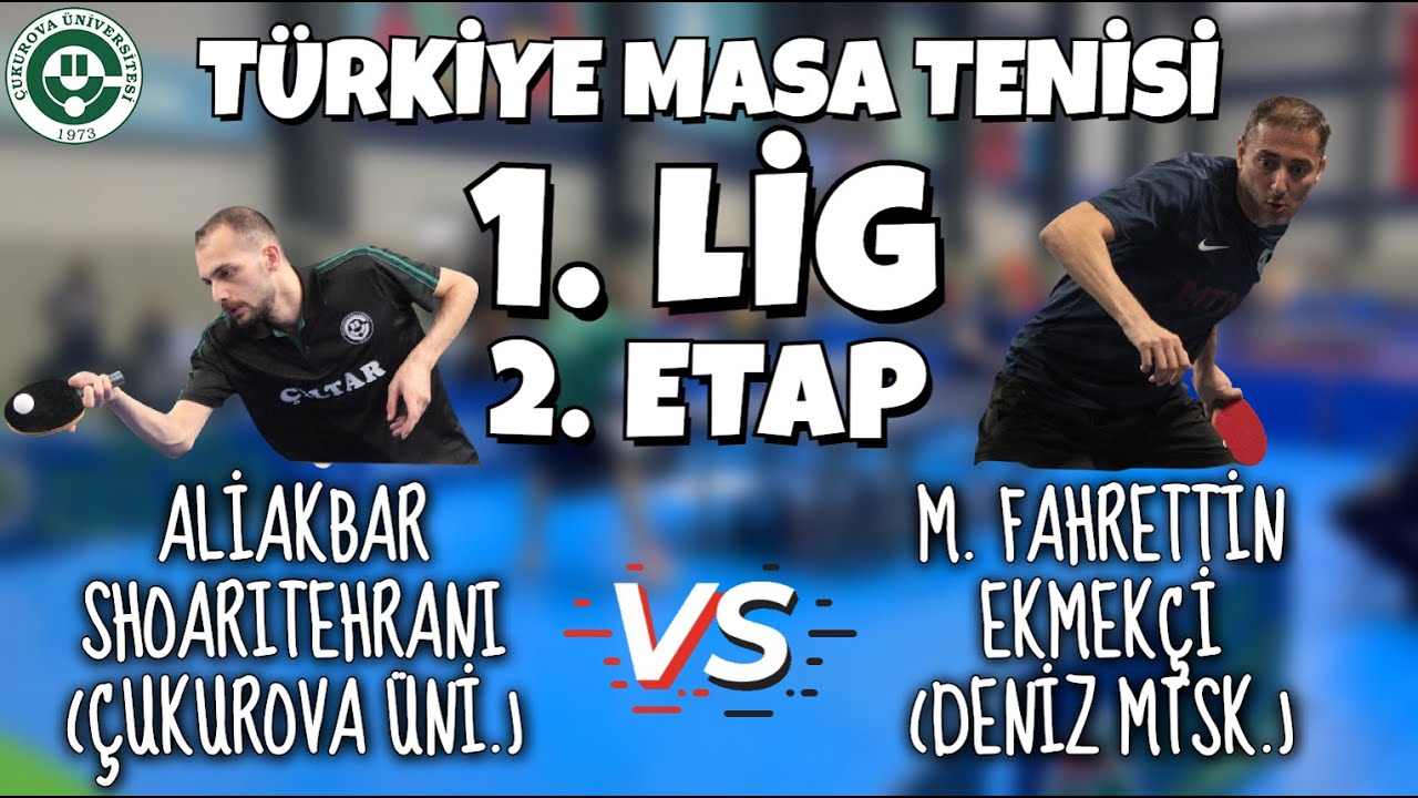 1. LİG | Aliakbar Shoritehrani (Çukurova Üvi.) - Mustafa Fahrettin Ekmekçi (Deniz MTSK.)