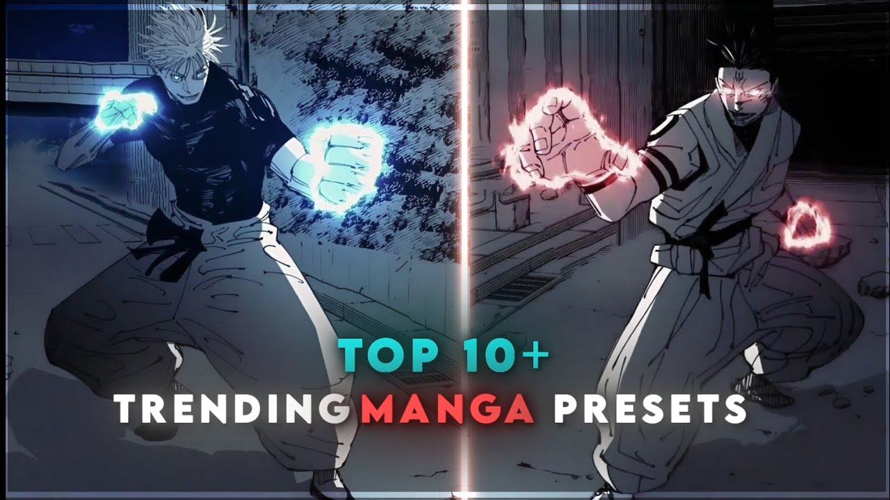 TOP 10 ANIME MANGA TRENDING PRESET G-DRIVE ⚜️ XML+ AUDIO📍#alightmotionpresetedit #manga @Satorufxx 