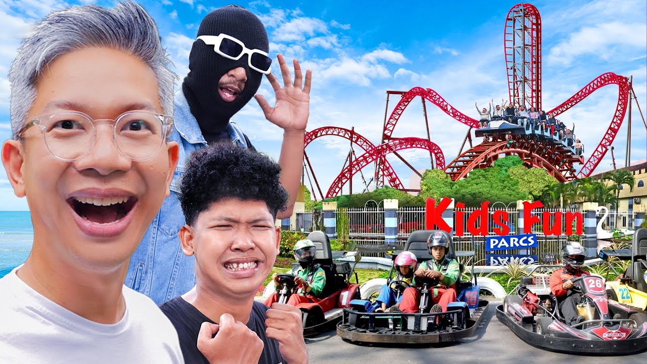 KITA COBA SEMUA WAHANA DI KIDS FUN PARK YOGYA!!