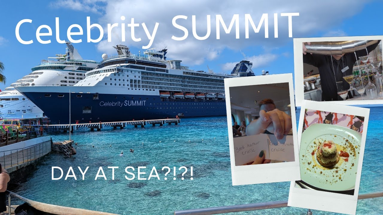 Day at Sea on our Thanksgiving Celebrity Summit - Le Petit Chef and Exploring the ship!