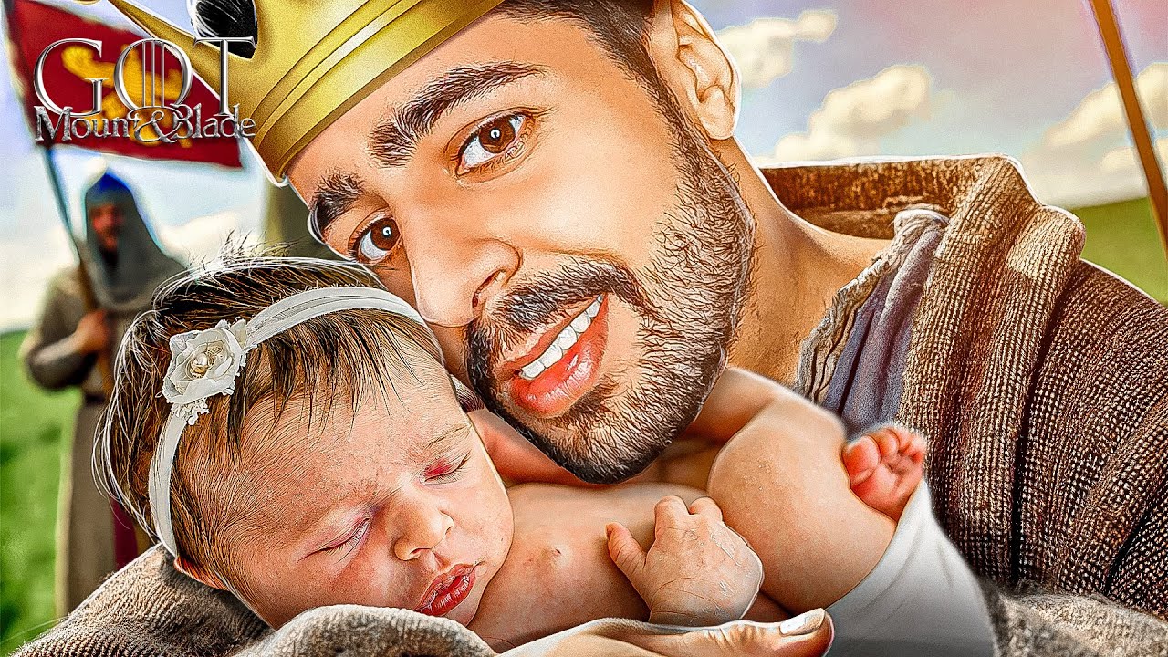 پرنسس بابایی به دنیا اومد ! ( مونت اند بلید ) 🔥👑  | Game Of Thrones