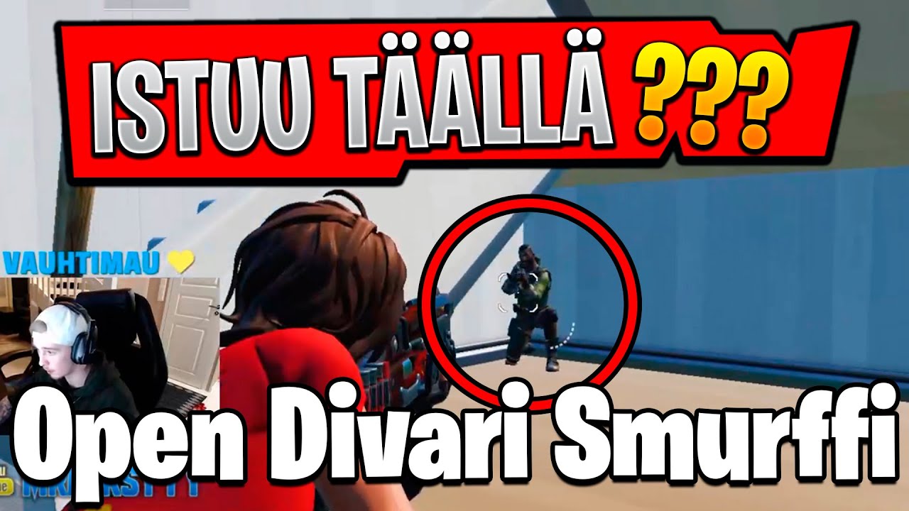 CHAMPION PELAAJA VS OPEN DIVARI - FORTNITE SUOMI