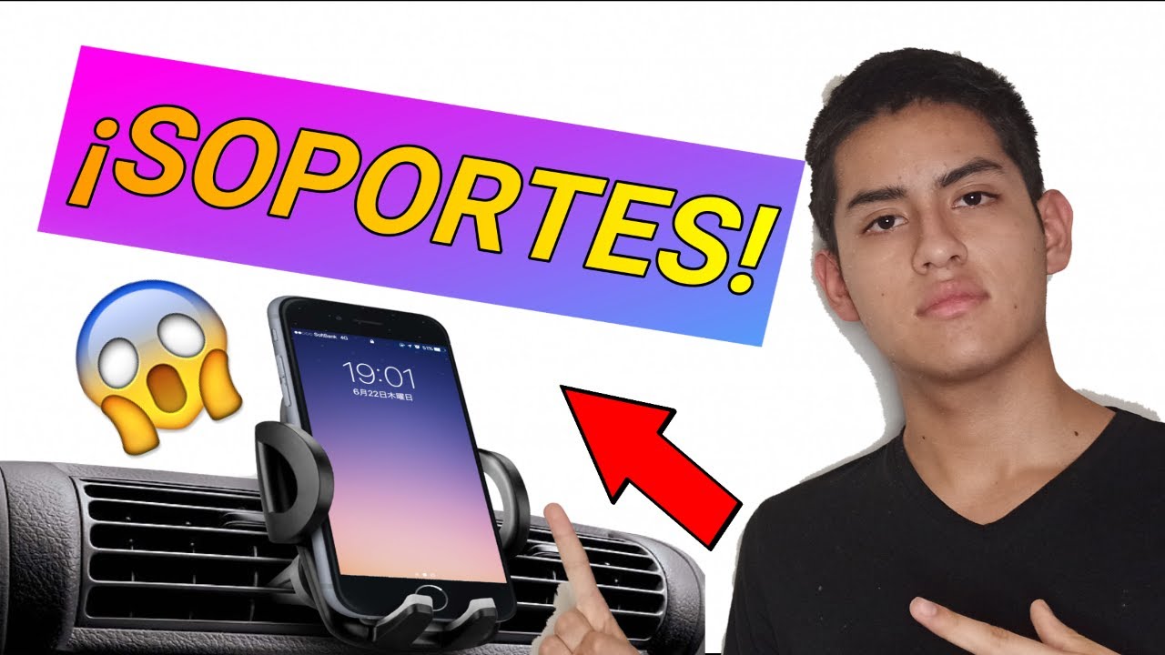 🤜😱 los 𝟭𝟱 mejores SOPORTES de MÓVIL para COCHE 😍🤛