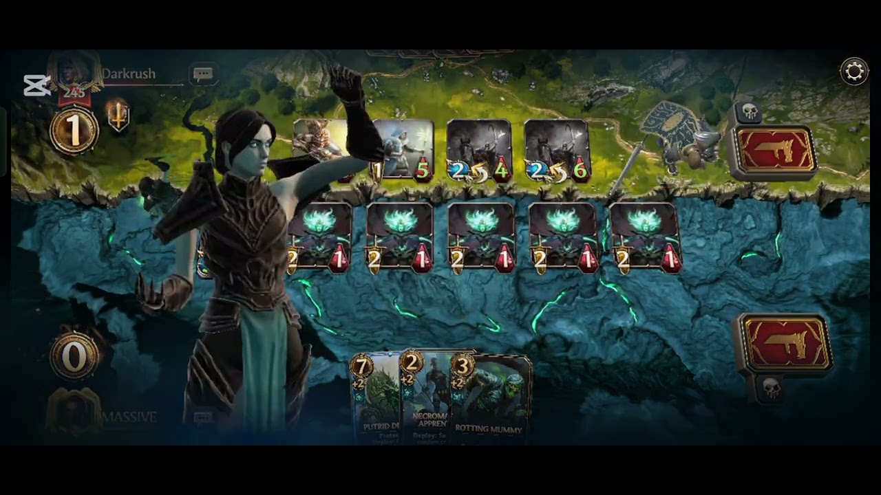 FATES TCG - HIGH RANK NECROPOLIS GAMES #tcg #mightandmagicfates #commentarygameplay 