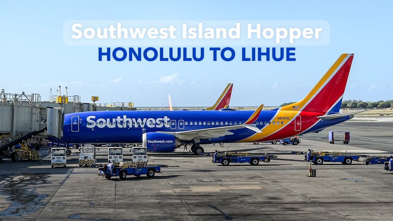 Southwest Airlines 737 MAX 8 - Honolulu to Lihue - TRIP REPORT