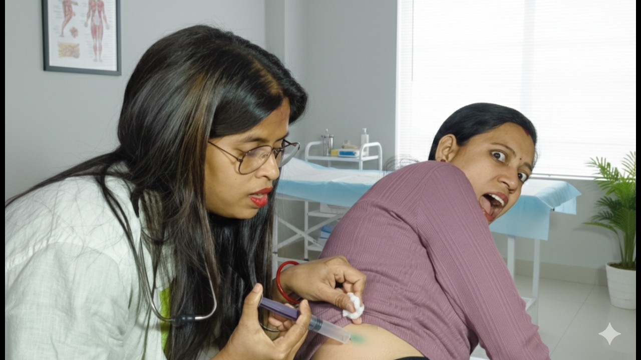NoDoctor ne injection lagadia || Doctor Patient Sui Wala injection #viralinjection #injectionvideo