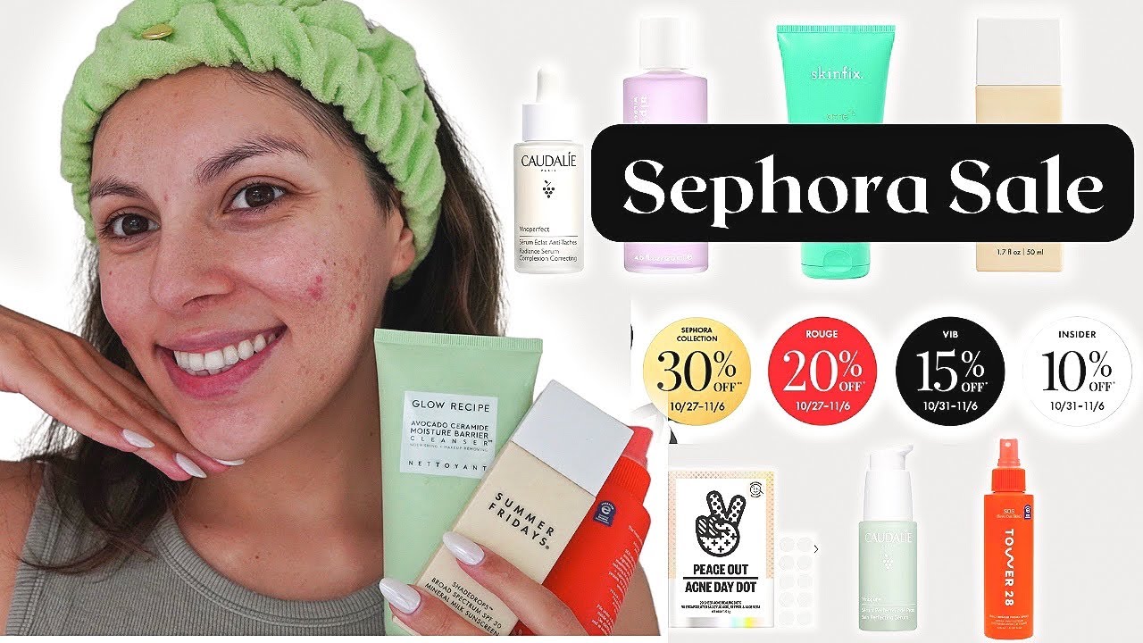 Sephora Sale Picks for Acne Prone Skin 💸 💄