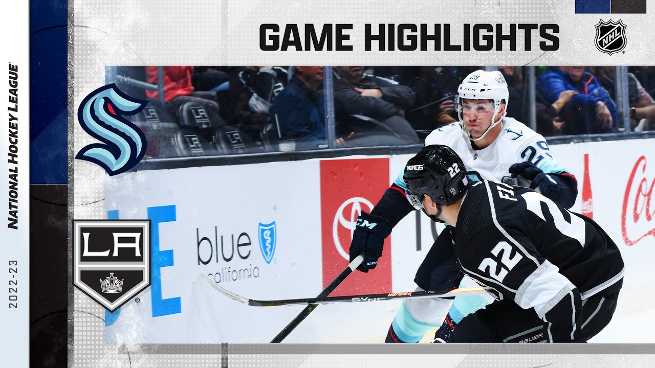Kraken @ Kings 11/29 | NHL Highlights 2022
