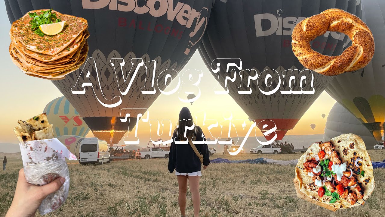 TURKIYE VLOG 🇹🇷 | istanbul cat paradise, cappadoccia magical hot air balloon, best sightseeing spots
