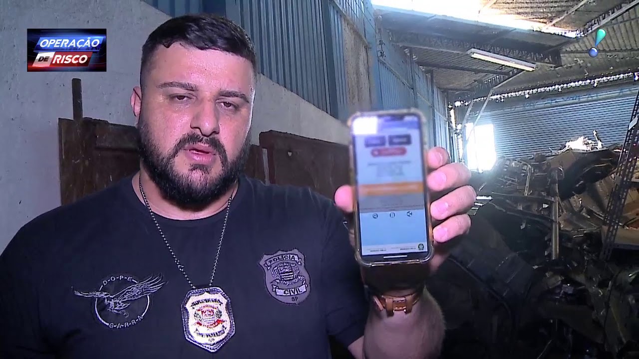 Ação da Polícia Civil mira cemitério de carros roubados em SP