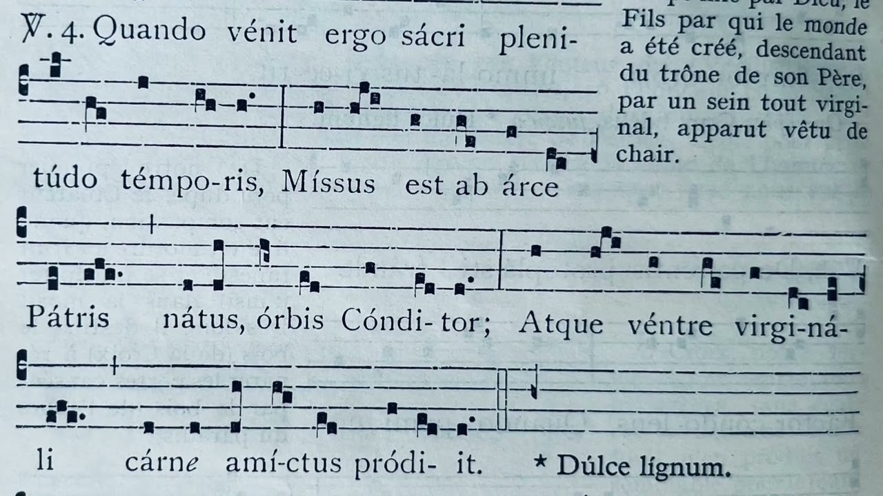 Crux fidelis inter omnes - Pange lingua gloriosi