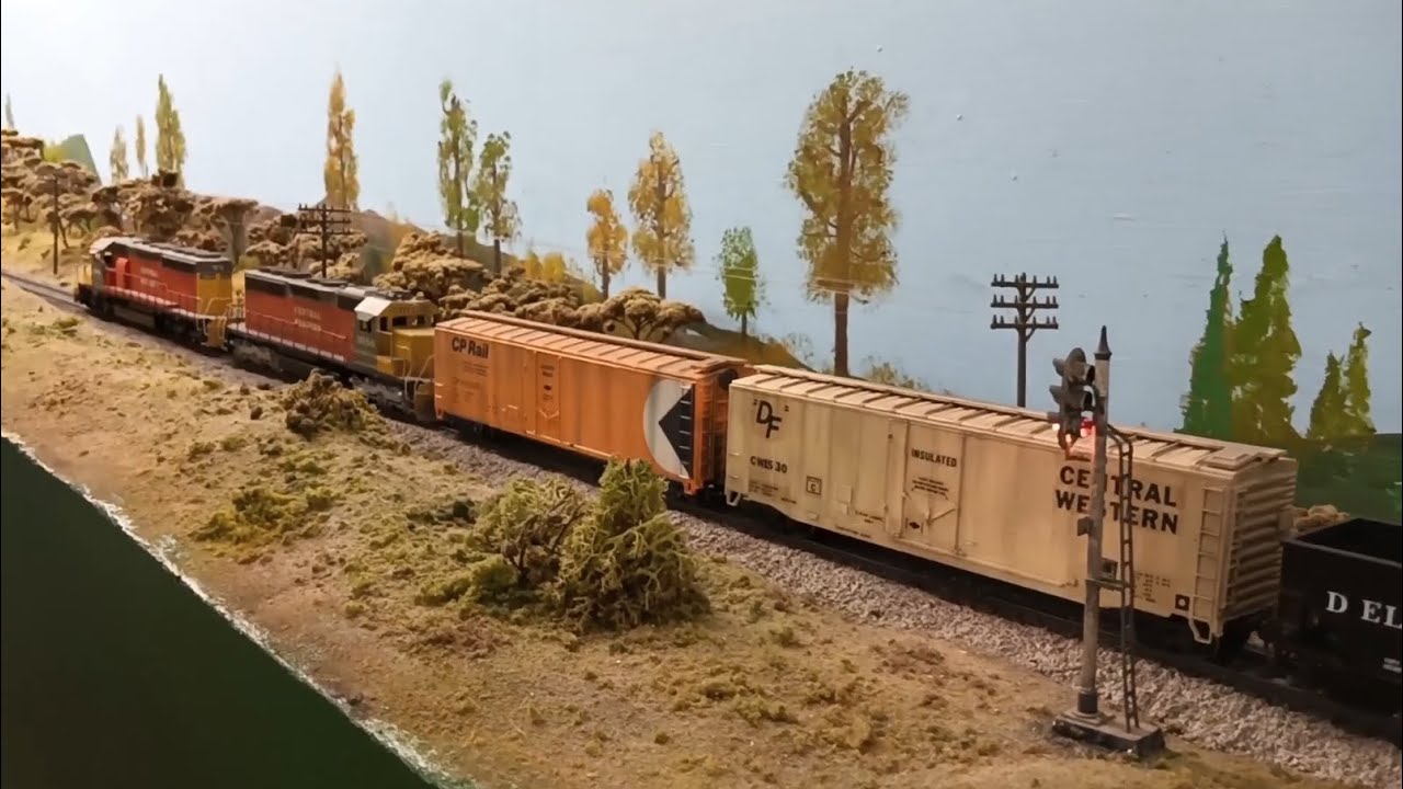 MODEL RAILWAVES: Hard Work on the Central Western