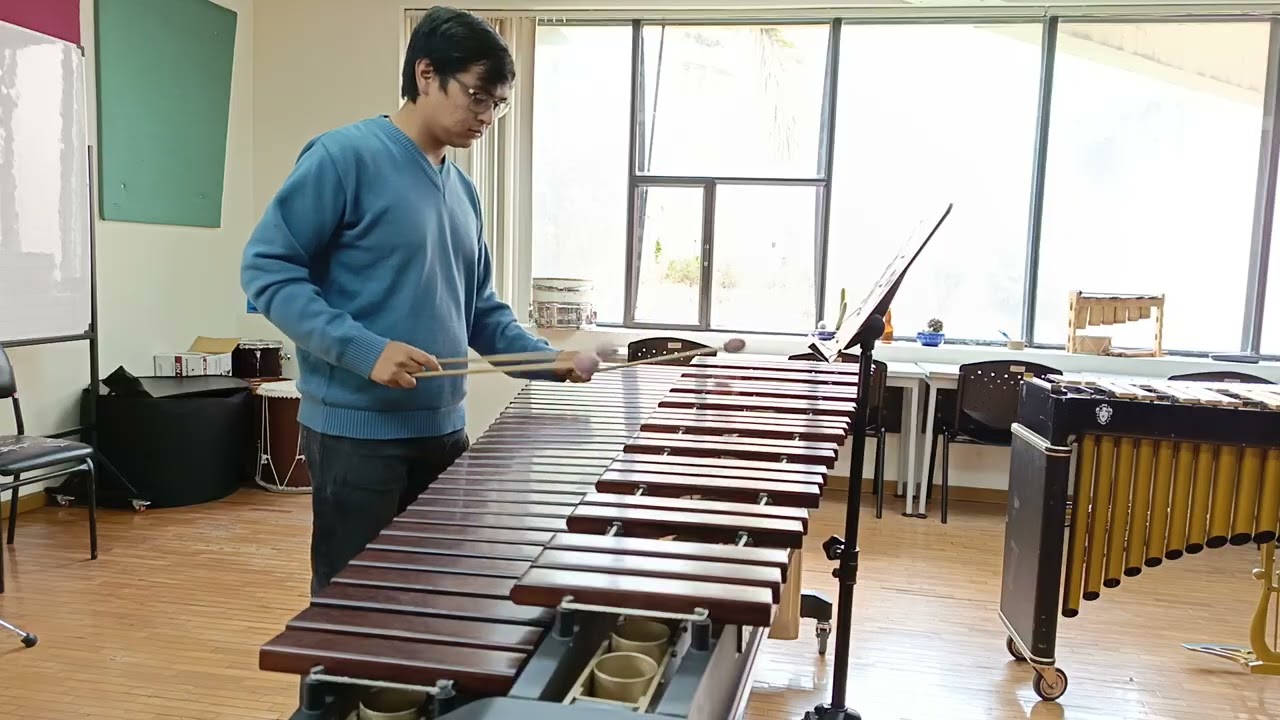 Giga - Mi Menor para Marimba - Bach, BWV 996 - Marco Arias 