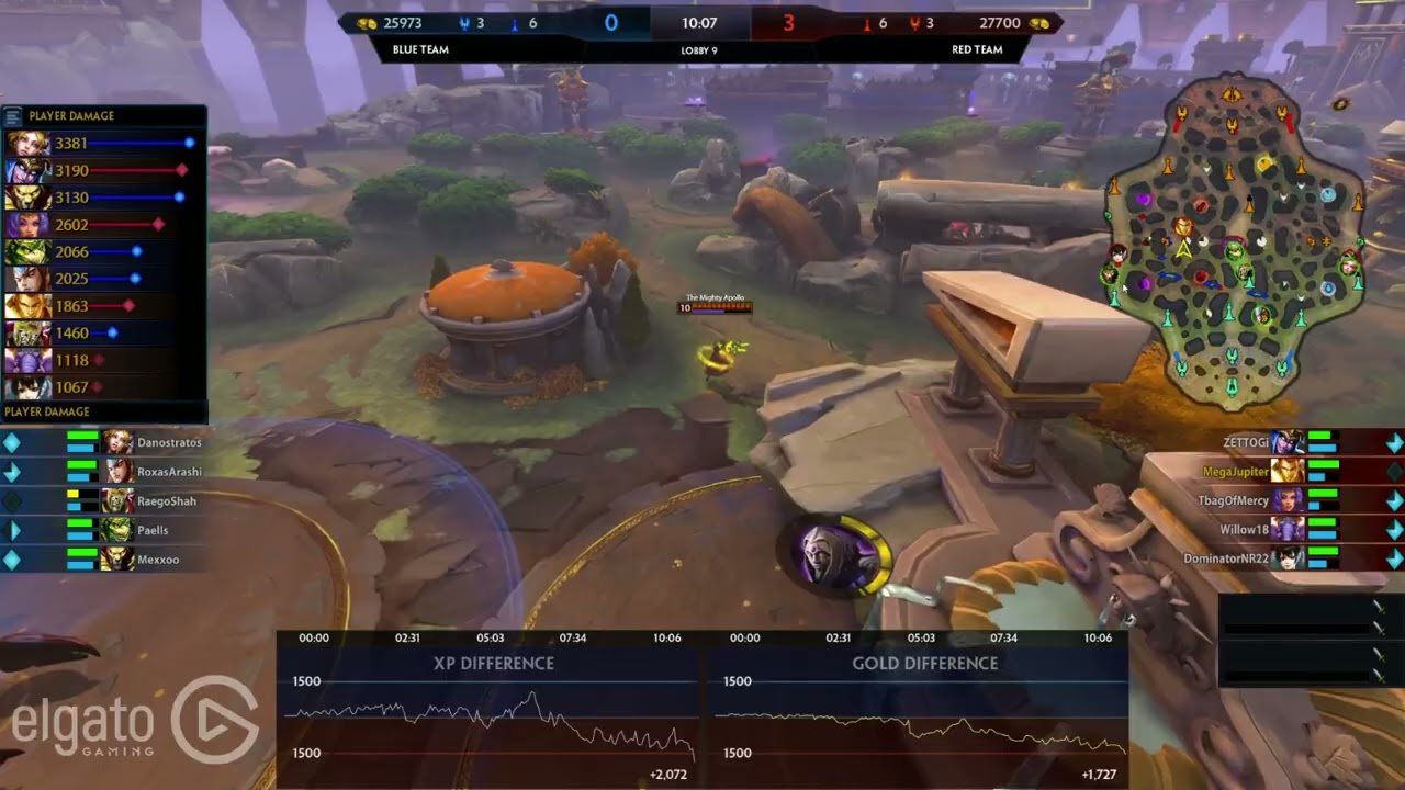 SMITE Knüppel-Liga - Season 10 - Spieltag 4 |  Lobby 9