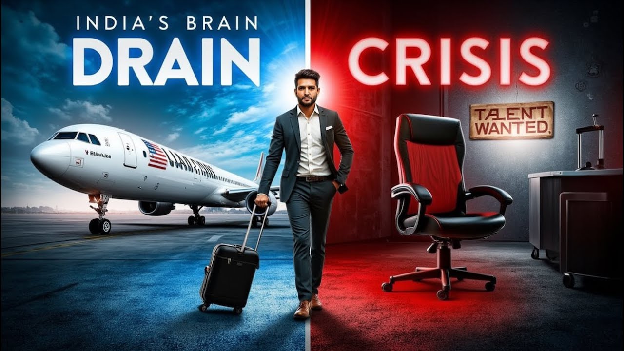 The Great Indian Brain Drain: Why Talent is Fleeing Abroad