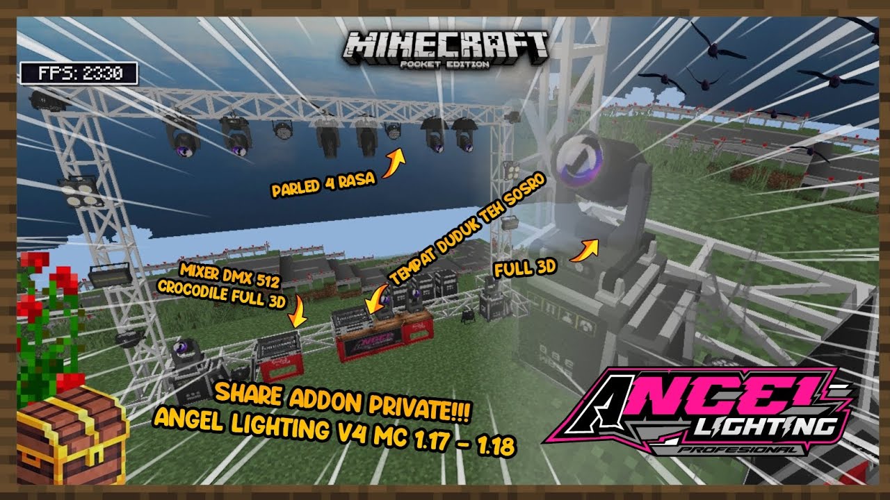 SHARE ADDON PVT!!! ANGEL LIGHTING V4 by AP - MC 1.17 -1.18