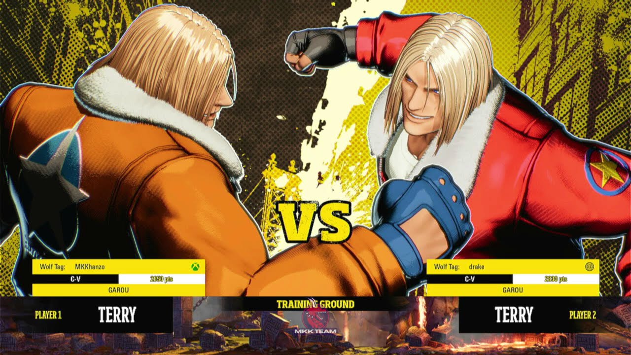 Fatal Fury City of The Wolves Online Beta 1st Day matches (NO AUDIO)