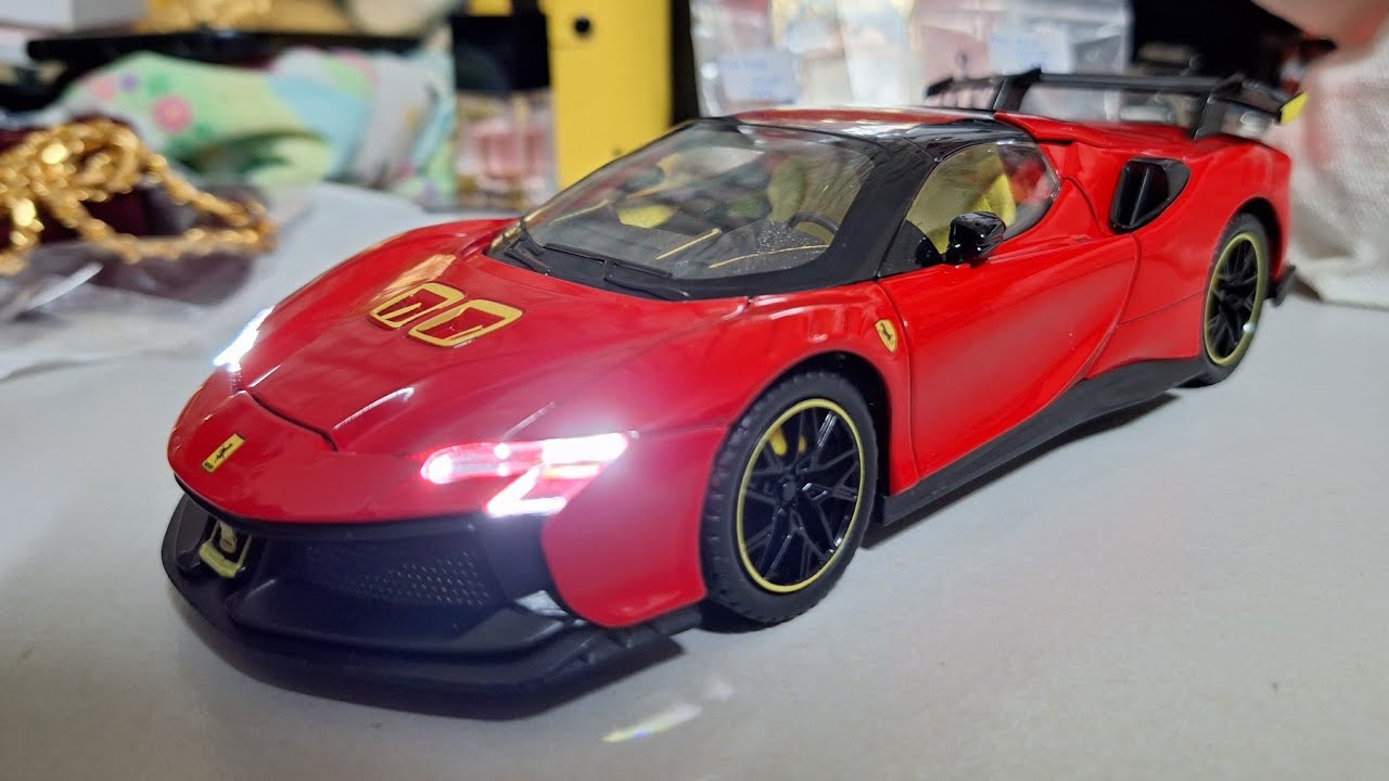 Сможет ли эта модель превзойти настоящий SF90? | Обзор литых моделей кабриолета XX от стороннего ...