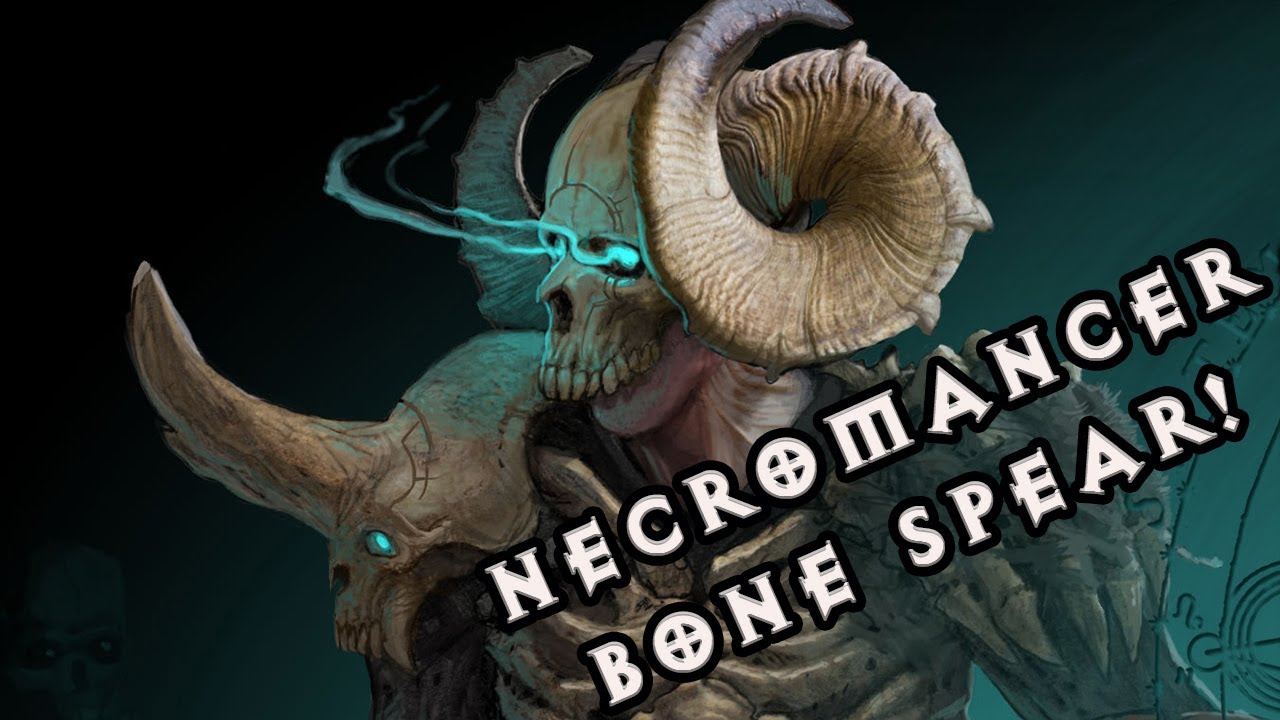 [DIABLO 3] BONE SPEAR Necromancer Build Guide Best GR Pushing Build For Season 22!