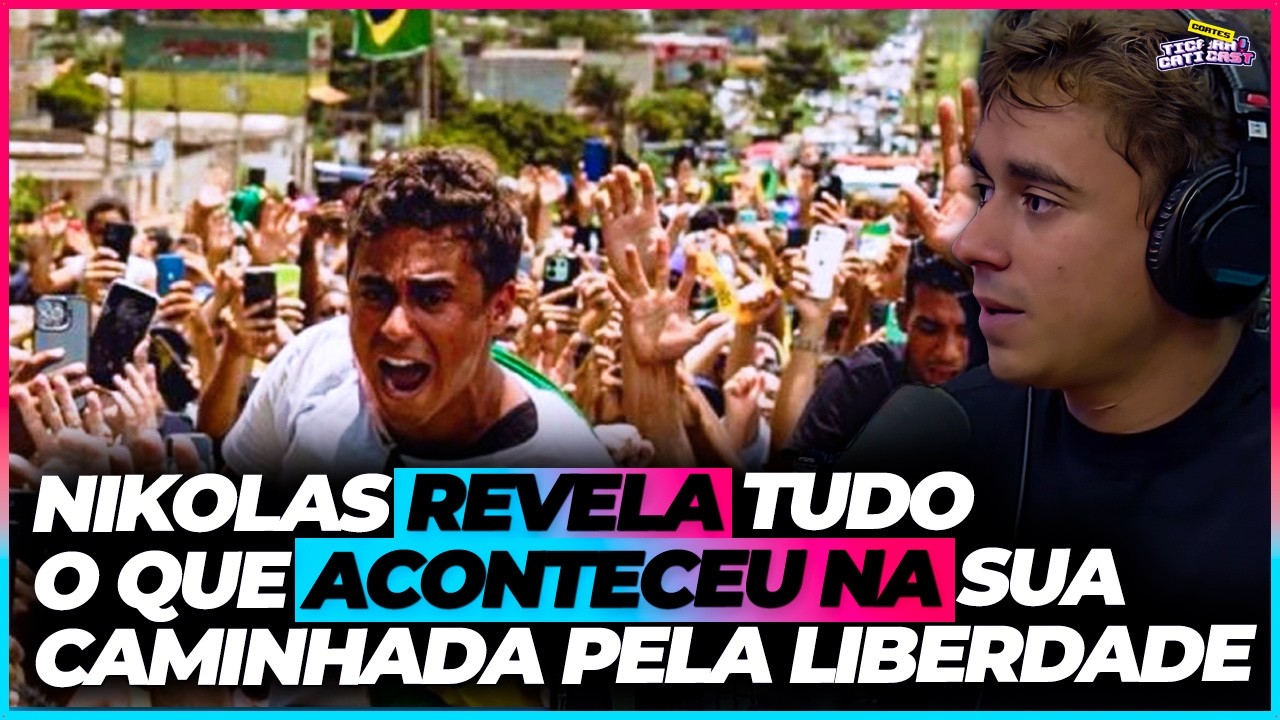 NIKOLAS FALA SOBRE MOTIVAÇÃO QUE O FAZ INICIAR CAMINHADA HISTÓRICA