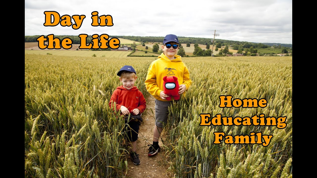 DAY IN THE LIFE OF A HOME EDUCATING FAMILY UK  |  Morning routine, walk in the Kent countryside.